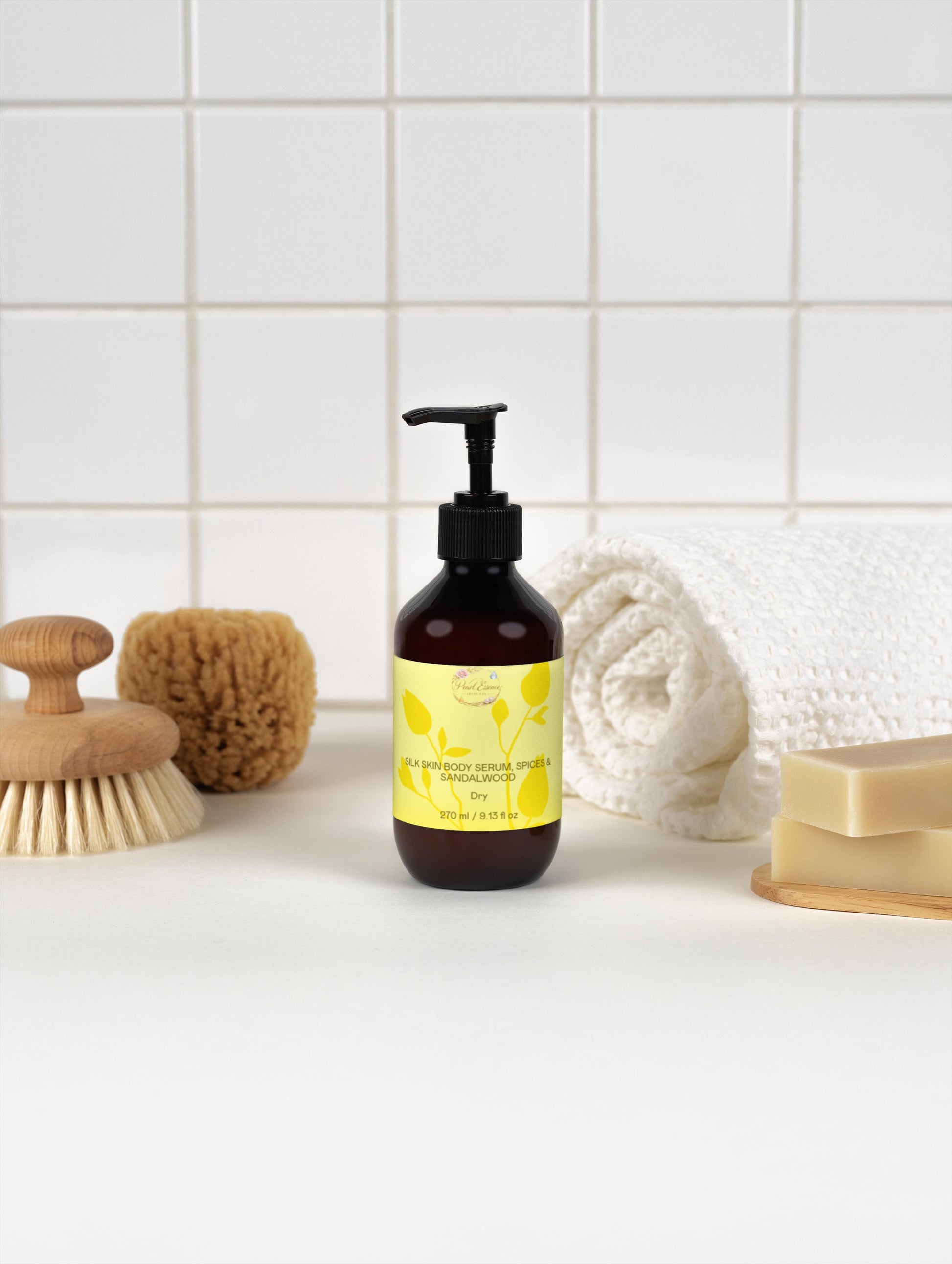 Silk Skin Body Serum, Spices & Sandalwood